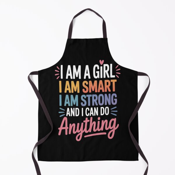 Item preview, Feminist I Am A Girl I Am Smart I Am Strong And I Can Do Anything designed and sold by HaiharryCartoon.