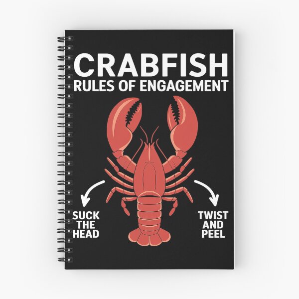 Item preview, Crawfish Rules of Engagement - Funny Crawfish Broil  designed and sold by VerseFarm.
