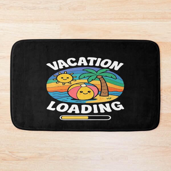Item preview, Vacation Loading Beach Vibes | Funny Summer Palm Tree Design for Travel Lovers & Holiday Dreamers designed and sold by Bright Nest Studio.