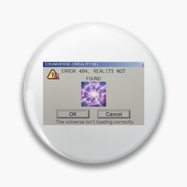 Artikelvorschau, Retro Planet Fehler: 404 Realität nicht gefunden entworfen und verkauft von AURAGRAPHS.