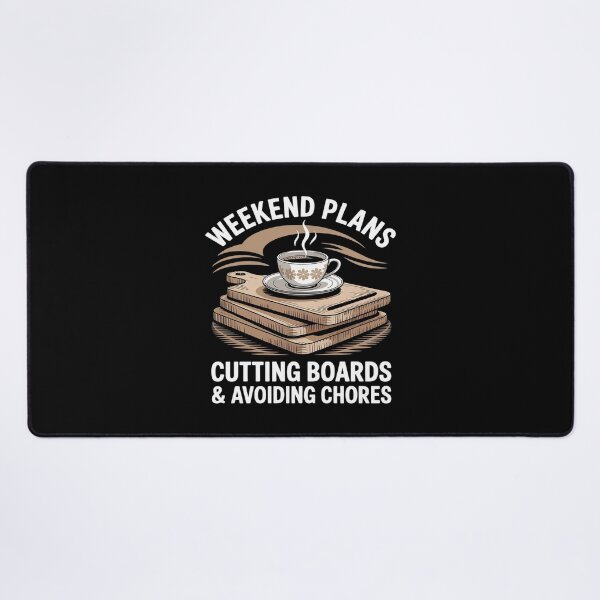 Item preview, Weekend Plans Cutting Boards Avoiding Chores Father's Day designed and sold by Tatianamiobi.
