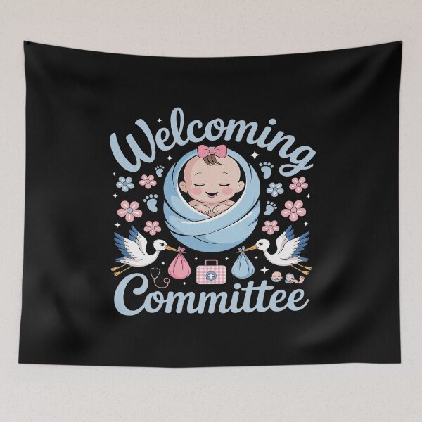 Item preview, Welcoming Committee Labor And Delivery Nurse OB Nurse designed and sold by Tatianamiobi.