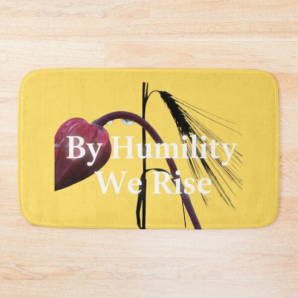 Item preview, By Humility We Rise – Minimalist Quote T-Shirt, Clean Typography Design designed and sold by saritta93.