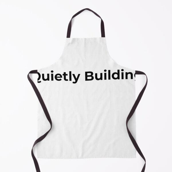 Item preview, Quietly Building – Minimal Hustle Quote designed and sold by RICHKIDSSTUDIO.