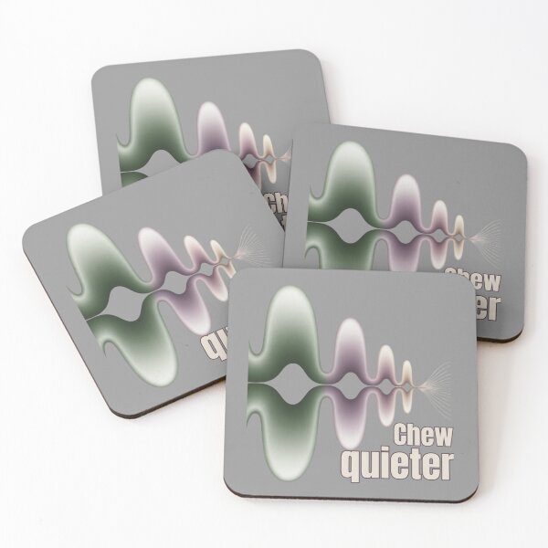 Item preview, Chew Quieter Wave -  Gift ideas for introverted people designed and sold by SawaOne.