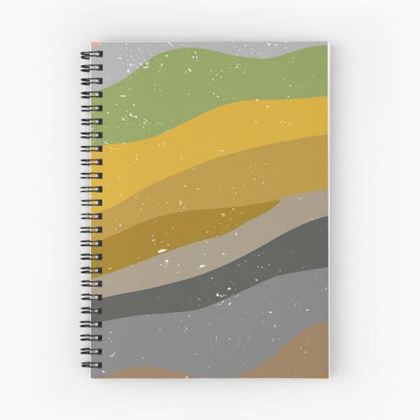Item preview, Abstract Earth Tones Landscape Circle designed and sold by MOPAROdesign.