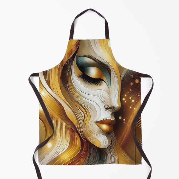 Item preview, Golden Flow of Feminine Energy – Lines of light between elegance, movement and cosmic depth designed and sold by FotoworldEdel.