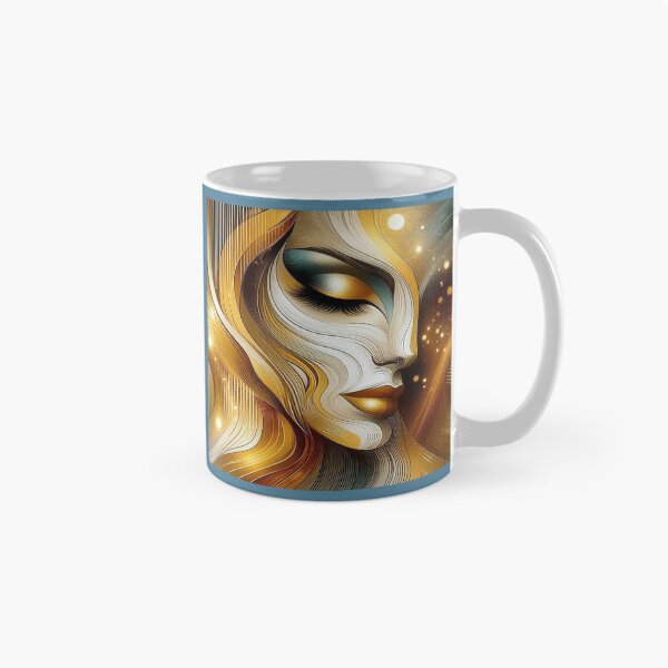 Item preview, Golden Flow of Feminine Energy – Lines of light between elegance, movement and cosmic depth designed and sold by FotoworldEdel.
