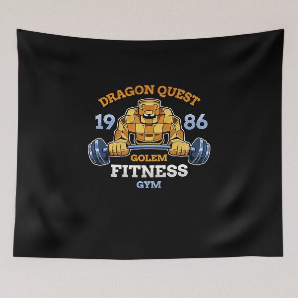 Item preview, Dragon Quest Golem Fitness Gym designed and sold by El Hermano Gym.
