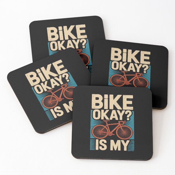 Item preview, Is My Bike Okay Bicycle Gravel Cyclocross Bikepacker  designed and sold by DigitaldeligArt.