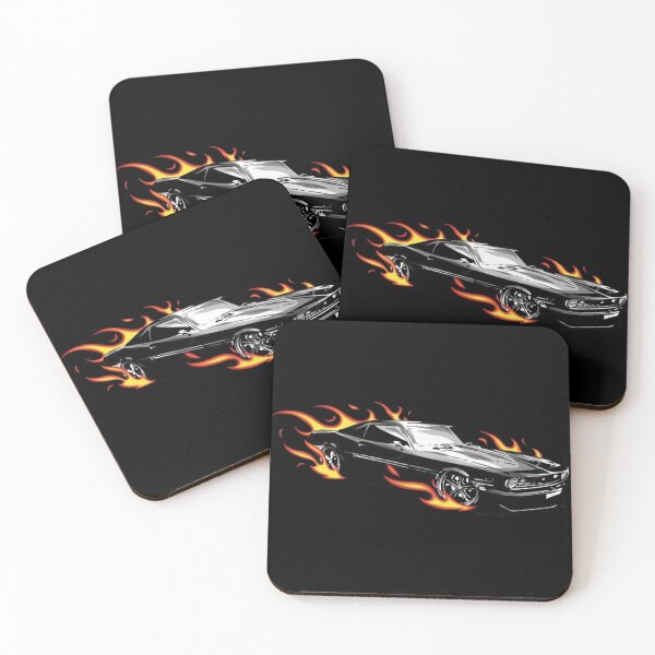 Item preview, Muscle Car Flames Street Power designed and sold by Oniyasha.