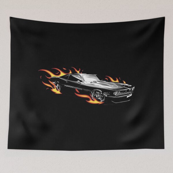 Item preview, Muscle Car Flames Street Power designed and sold by Oniyasha.