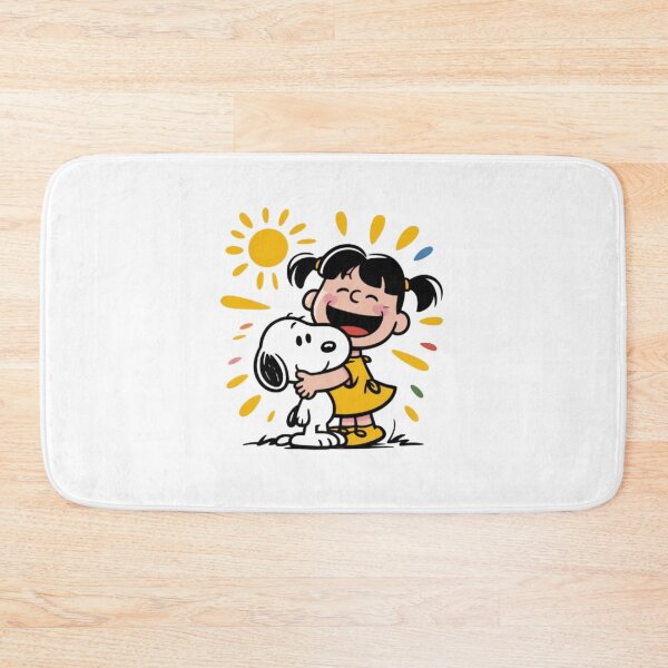 Item preview, Classic Girl Hugging Best Friend Dog  designed and sold by Kitty Kat.