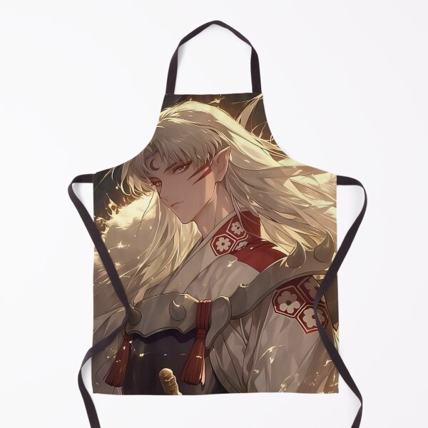 Item preview, Moonlit Yokai Warrior – Elegant White-Haired designed and sold by Dyan4.
