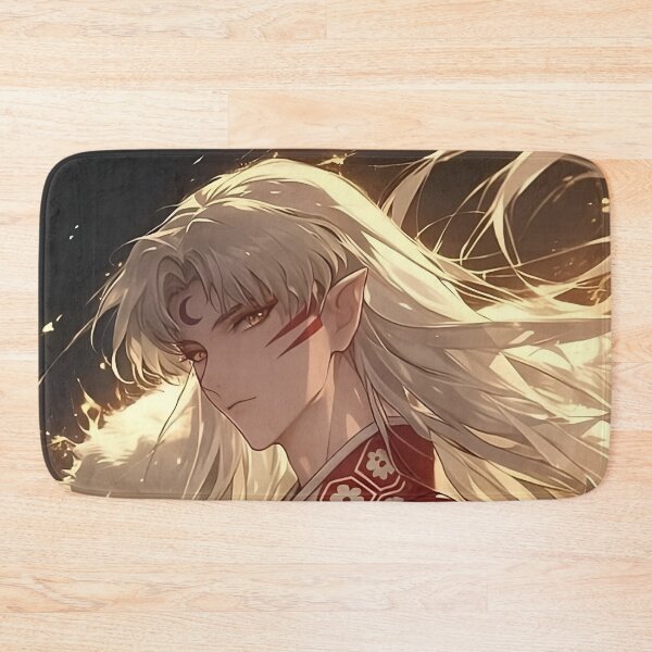 Item preview, Moonlit Yokai Warrior – Elegant White-Haired designed and sold by Dyan4.