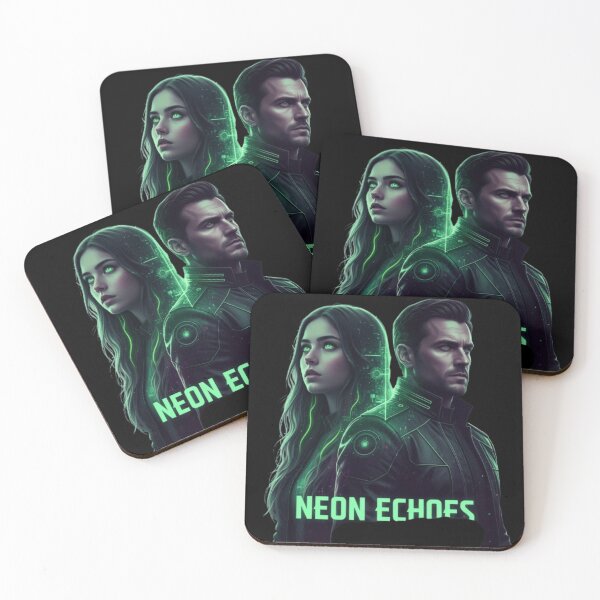 Item preview, Neon Echoes Futuristic Cyberpunk Album  designed and sold by Kitty Kat.