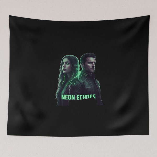 Item preview, Neon Echoes Futuristic Cyberpunk Album  designed and sold by Kitty Kat.