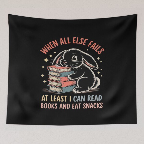 Item preview, When All Else Fails At Least I Can Read Books And Eat Snacks designed and sold by HORIZBoutique.