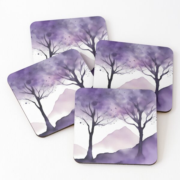Item preview, Three Purple Trees designed and sold by CalmnessbyChoice.