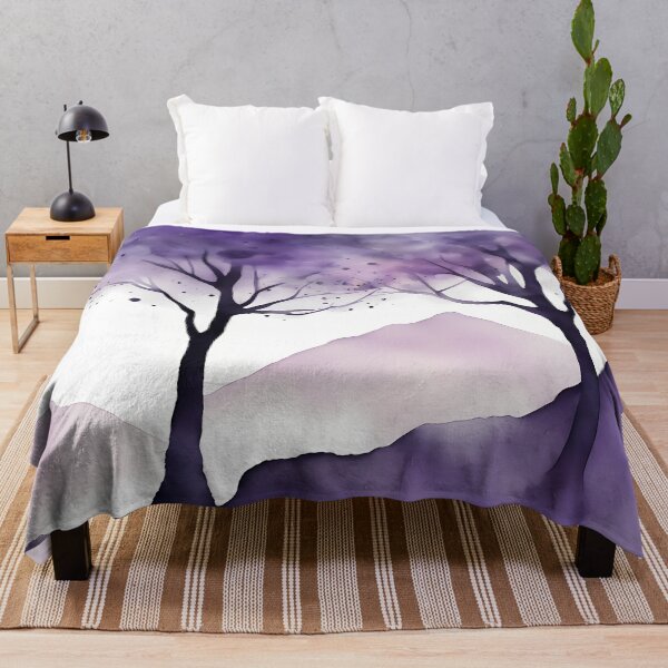 Item preview, Three Purple Trees designed and sold by CalmnessbyChoice.