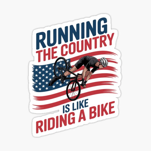 Item preview, Joe Biden falling off his bicycle Biden Falls off Bike  designed and sold by DigitaldeligArt.