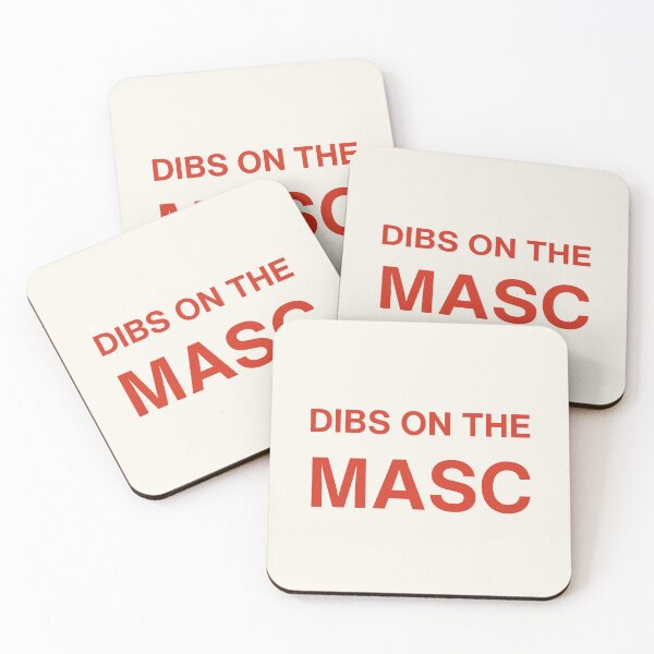 Item preview, Dibs on the Masc - Queer Lesbian Meme Sticker designed and sold by moonna designs.