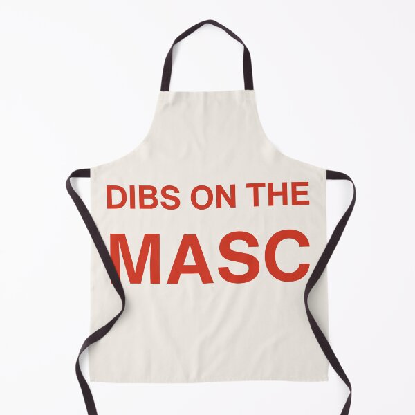 Item preview, Dibs on the Masc - Queer Lesbian Meme Sticker designed and sold by moonna designs.