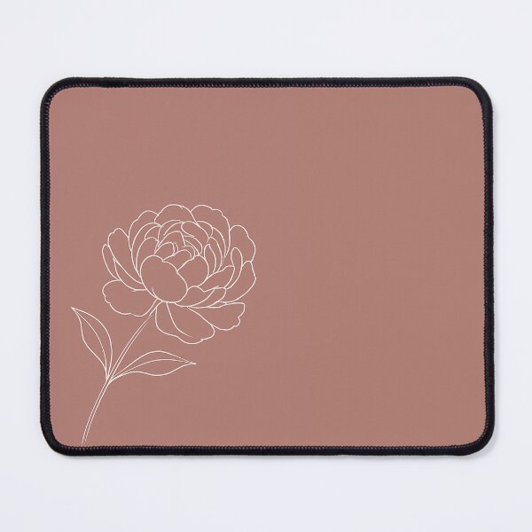 Item preview, Offset Peony Bloom — Minimalist Botanical Line Art Collection 1 designed and sold by VoglR.