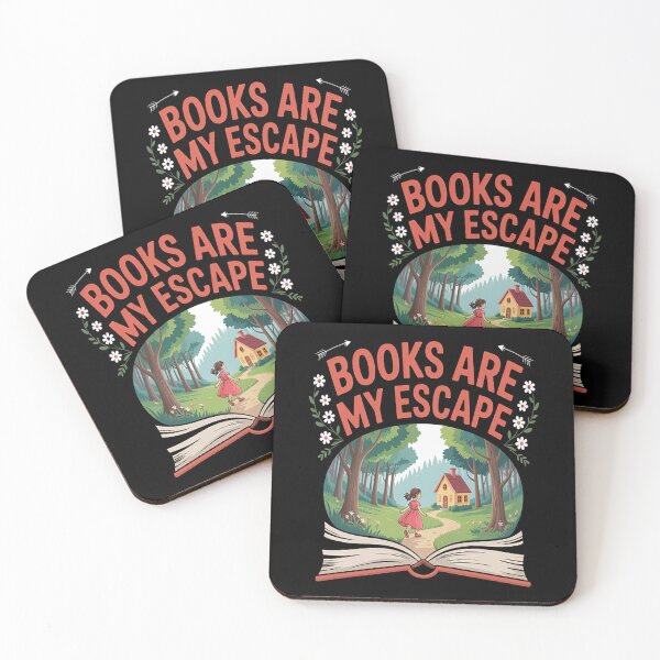 Item preview, Books Are My Escape Fairy Tale Adventure designed and sold by TheRetroStyle.