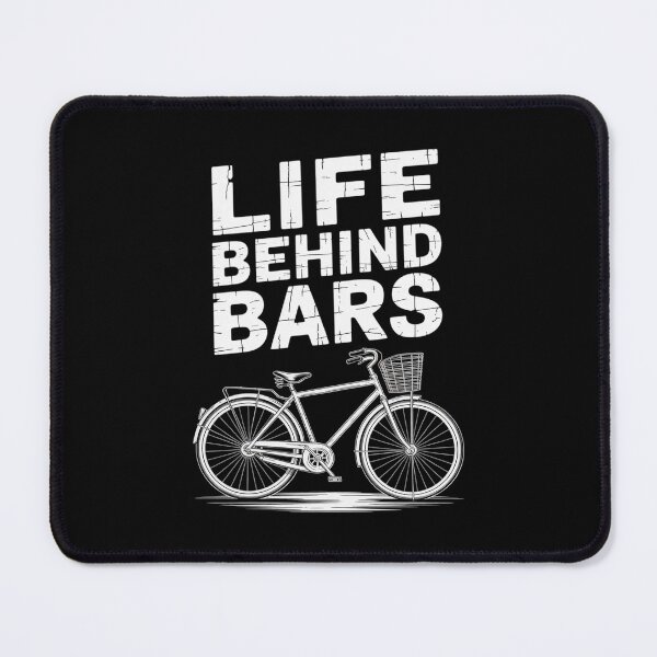 Item preview, Life Behind Bars Bicycle BMX Bike Cycling Biker  designed and sold by DigitaldeligArt.