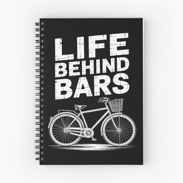 Item preview, Life Behind Bars Bicycle BMX Bike Cycling Biker  designed and sold by DigitaldeligArt.