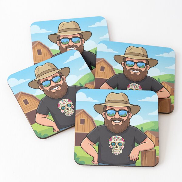 Item preview, Travel Vlogger Cartoon Art Inspired by Adam the Woo designed and sold by AbstractAuraArt.