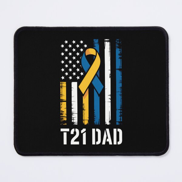 Item preview, T21 Dad American Flag Down Syndrome Awareness designed and sold by cosmicncozyS.