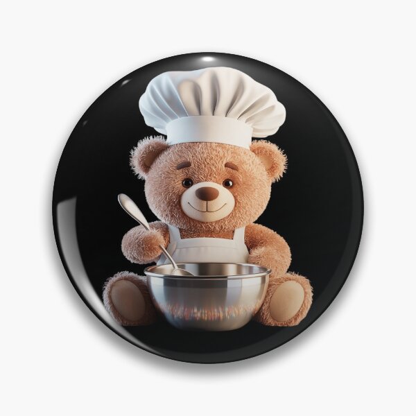 Item preview, Whisking Up Joy with This Adorable Cooking Bear designed and sold by FluoroWave.