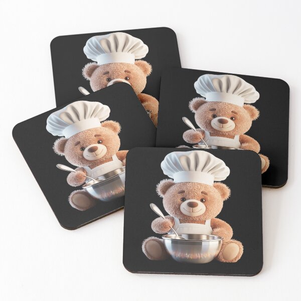 Item preview, Whisking Up Joy with This Adorable Cooking Bear designed and sold by FluoroWave.