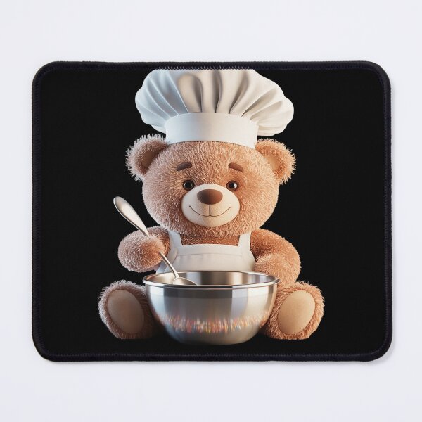 Item preview, Whisking Up Joy with This Adorable Cooking Bear designed and sold by FluoroWave.