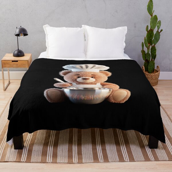 Item preview, Whisking Up Joy with This Adorable Cooking Bear designed and sold by FluoroWave.