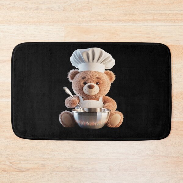 Item preview, Whisking Up Joy with This Adorable Cooking Bear designed and sold by FluoroWave.