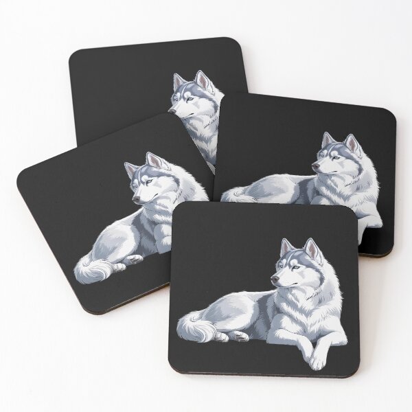 Item preview, White Wolf Pup, Cute Arctic Animal designed and sold by FluoroWave.