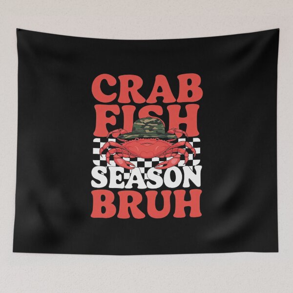 Item preview, Crawfish Season Bruh Funny Crawfish Hat Boy Crawfish Preppy4  designed and sold by VerseFarm.