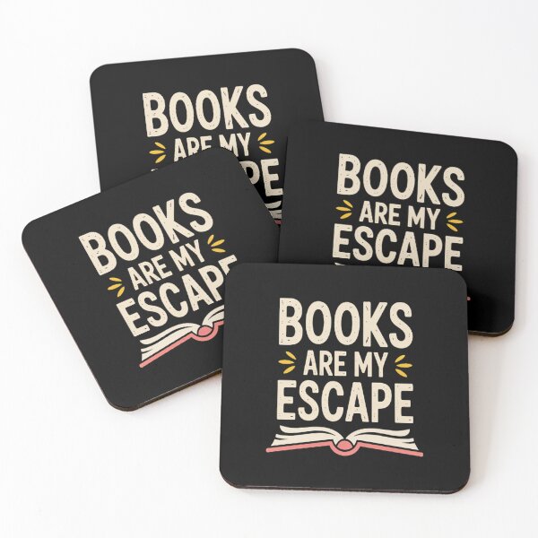 Item preview, Books Are My Escape Reading designed and sold by TheRetroStyle.