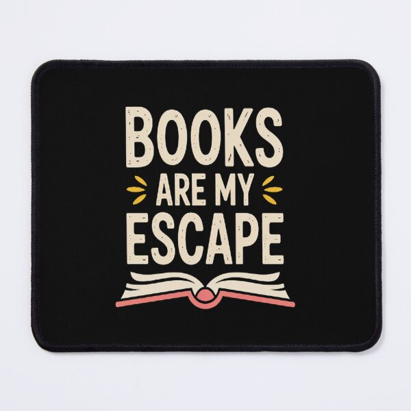 Item preview, Books Are My Escape Reading designed and sold by TheRetroStyle.
