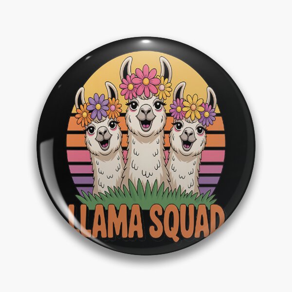 Item preview, Llama Squad Fun Cute Llama Matching Team Lover designed and sold by NicolaMail.