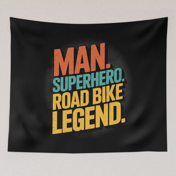 Item preview, Long Miles On My Bicycle Cycling Riders Bike designed and sold by MarkLeedsArt.