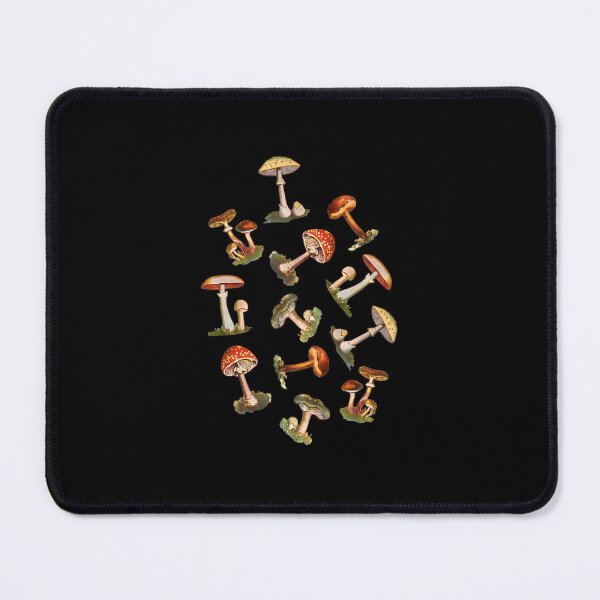 Item preview, Mushroom Pattern Minimal Fungi designed and sold by chonbesondhag.