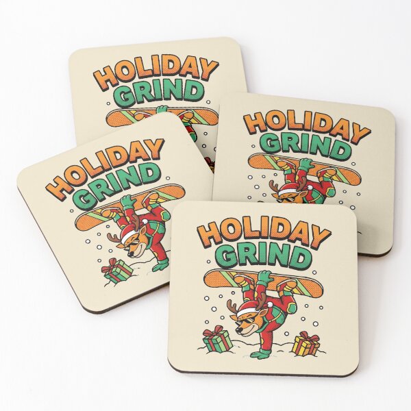 Item preview, Gravity-Defying Cheer: The Reindeer’s North Pole Grind designed and sold by AwesomeBeyondLimits.