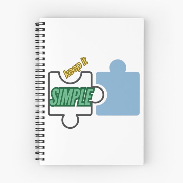Item preview, “Keep It Simple – Minimalist Quote T-Shirt” designed and sold by rsuniquestyle.
