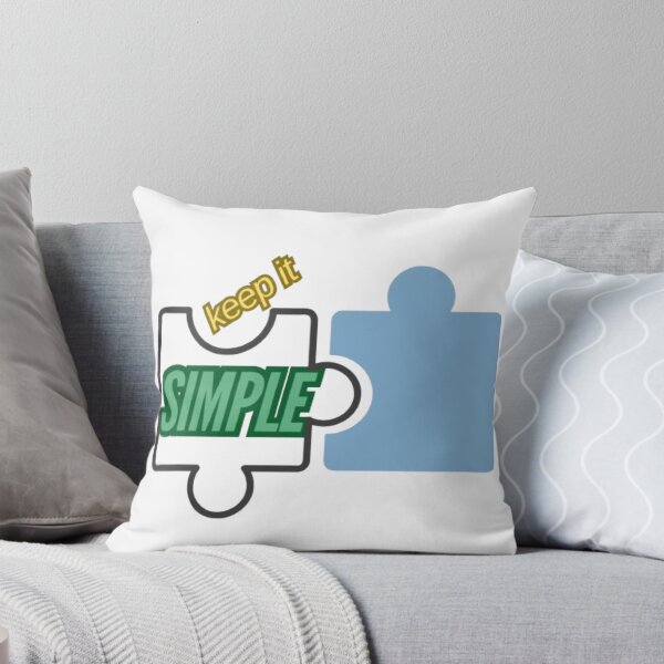 Item preview, “Keep It Simple – Minimalist Quote T-Shirt” designed and sold by rsuniquestyle.