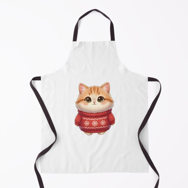 Item preview, Lucky Red Sweater Cat – Your Cozy Wealth-Attracting Companion designed and sold by JaiSoftStudio.