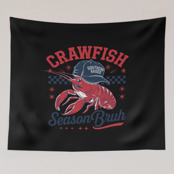 Item preview, Crawfish Season Bruh Funny Seafood Festival Hat 1  designed and sold by VerseFarm.